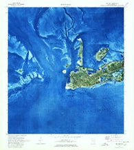 Key West Florida Historical topographic map, 1:24000 scale, 7.5 X 7.5 Minute, Year 1971