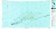 Key West Florida Historical topographic map, 1:100000 scale, 30 X 60 Minute, Year 1983