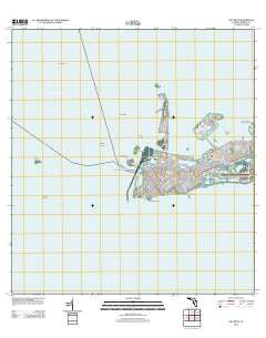 Key West Florida Historical topographic map, 1:24000 scale, 7.5 X 7.5 Minute, Year 2012
