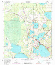 Keystone Heights Florida Historical topographic map, 1:24000 scale, 7.5 X 7.5 Minute, Year 1949