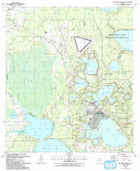 Keystone Heights Florida Historical topographic map, 1:24000 scale, 7.5 X 7.5 Minute, Year 1993