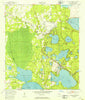 Keystone Heights Florida Historical topographic map, 1:24000 scale, 7.5 X 7.5 Minute, Year 1949