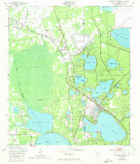 Keystone Heights Florida Historical topographic map, 1:24000 scale, 7.5 X 7.5 Minute, Year 1949