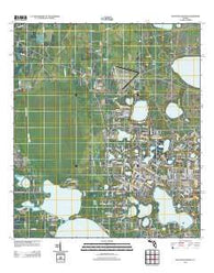 Keystone Heights Florida Historical topographic map, 1:24000 scale, 7.5 X 7.5 Minute, Year 2012