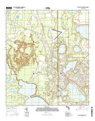 Keystone Heights Florida Current topographic map, 1:24000 scale, 7.5 X 7.5 Minute, Year 2015