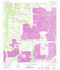 Keysville Florida Historical topographic map, 1:24000 scale, 7.5 X 7.5 Minute, Year 1955
