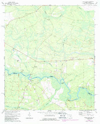 Kings Ferry Florida Historical topographic map, 1:24000 scale, 7.5 X 7.5 Minute, Year 1970