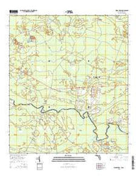 Kings Ferry Florida Current topographic map, 1:24000 scale, 7.5 X 7.5 Minute, Year 2015