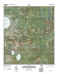 Kingsley Florida Historical topographic map, 1:24000 scale, 7.5 X 7.5 Minute, Year 2012