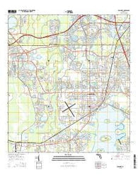 Kissimmee Florida Current topographic map, 1:24000 scale, 7.5 X 7.5 Minute, Year 2015