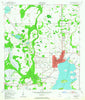 Kissimmee Florida Historical topographic map, 1:24000 scale, 7.5 X 7.5 Minute, Year 1953