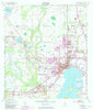 Kissimmee Florida Historical topographic map, 1:24000 scale, 7.5 X 7.5 Minute, Year 1953