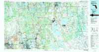Kissimmee Florida Historical topographic map, 1:100000 scale, 30 X 60 Minute, Year 1979