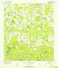 Kynesville Florida Historical topographic map, 1:24000 scale, 7.5 X 7.5 Minute, Year 1952