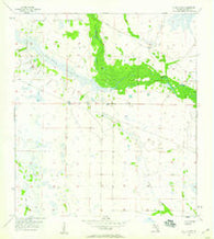 La Belle NW Florida Historical topographic map, 1:24000 scale, 7.5 X 7.5 Minute, Year 1958