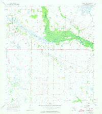 La Belle NW Florida Historical topographic map, 1:24000 scale, 7.5 X 7.5 Minute, Year 1958