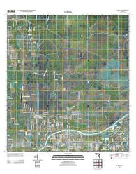 La Belle Florida Historical topographic map, 1:24000 scale, 7.5 X 7.5 Minute, Year 2012