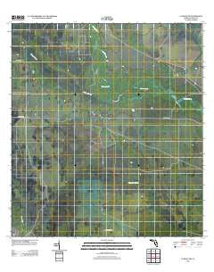 La Belle NW Florida Historical topographic map, 1:24000 scale, 7.5 X 7.5 Minute, Year 2012