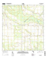 La Belle NW Florida Current topographic map, 1:24000 scale, 7.5 X 7.5 Minute, Year 2015
