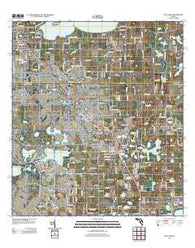 Lady Lake Florida Historical topographic map, 1:24000 scale, 7.5 X 7.5 Minute, Year 2012