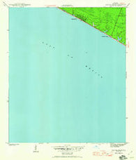 Laguna Beach Florida Historical topographic map, 1:24000 scale, 7.5 X 7.5 Minute, Year 1943