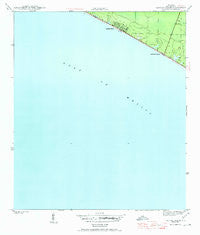 Laguna Beach Florida Historical topographic map, 1:24000 scale, 7.5 X 7.5 Minute, Year 1943