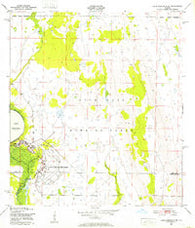 Lake Arbuckle NE Florida Historical topographic map, 1:24000 scale, 7.5 X 7.5 Minute, Year 1952