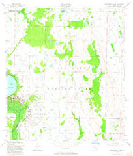 Lake Arbuckle NE Florida Historical topographic map, 1:24000 scale, 7.5 X 7.5 Minute, Year 1952
