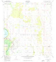 Lake Arbuckle NE Florida Historical topographic map, 1:24000 scale, 7.5 X 7.5 Minute, Year 1952