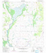 Lake Arbuckle SE Florida Historical topographic map, 1:24000 scale, 7.5 X 7.5 Minute, Year 1952