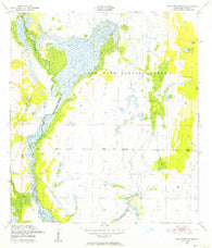 Lake Arbuckle SE Florida Historical topographic map, 1:24000 scale, 7.5 X 7.5 Minute, Year 1952
