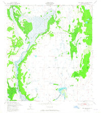 Lake Arbuckle SE Florida Historical topographic map, 1:24000 scale, 7.5 X 7.5 Minute, Year 1952