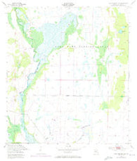 Lake Arbuckle SE Florida Historical topographic map, 1:24000 scale, 7.5 X 7.5 Minute, Year 1952