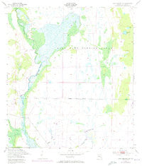 Lake Arbuckle SE Florida Historical topographic map, 1:24000 scale, 7.5 X 7.5 Minute, Year 1952