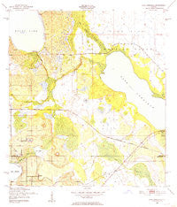 Lake Arbuckle Florida Historical topographic map, 1:24000 scale, 7.5 X 7.5 Minute, Year 1952