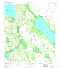 Lake Arbuckle Florida Historical topographic map, 1:24000 scale, 7.5 X 7.5 Minute, Year 1952