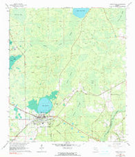 Lake Butler Florida Historical topographic map, 1:24000 scale, 7.5 X 7.5 Minute, Year 1966