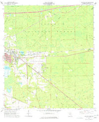 Lake City East Florida Historical topographic map, 1:24000 scale, 7.5 X 7.5 Minute, Year 1962