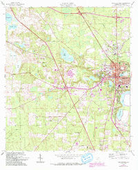 Lake City West Florida Historical topographic map, 1:24000 scale, 7.5 X 7.5 Minute, Year 1963
