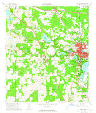 Lake City West Florida Historical topographic map, 1:24000 scale, 7.5 X 7.5 Minute, Year 1963