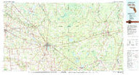 Lake City Florida Historical topographic map, 1:100000 scale, 30 X 60 Minute, Year 1981