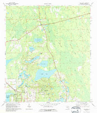 Lake Dias Florida Historical topographic map, 1:24000 scale, 7.5 X 7.5 Minute, Year 1971