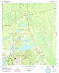 Lake Dias Florida Historical topographic map, 1:24000 scale, 7.5 X 7.5 Minute, Year 1971