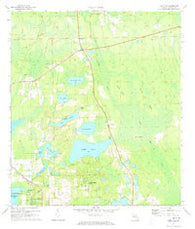 Lake Dias Florida Historical topographic map, 1:24000 scale, 7.5 X 7.5 Minute, Year 1971