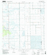 Lake Harbor SW Florida Historical topographic map, 1:24000 scale, 7.5 X 7.5 Minute, Year 1994