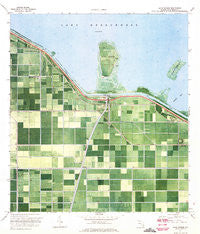 Lake Harbor Florida Historical topographic map, 1:24000 scale, 7.5 X 7.5 Minute, Year 1970