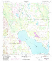 Lake Hatchineha Florida Historical topographic map, 1:24000 scale, 7.5 X 7.5 Minute, Year 1953