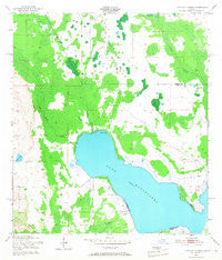 Lake Hatchineha Florida Historical topographic map, 1:24000 scale, 7.5 X 7.5 Minute, Year 1953