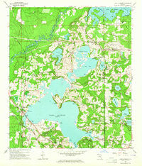 Lake Jackson Florida Historical topographic map, 1:24000 scale, 7.5 X 7.5 Minute, Year 1963