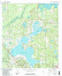 Lake Jackson Florida Historical topographic map, 1:24000 scale, 7.5 X 7.5 Minute, Year 1982